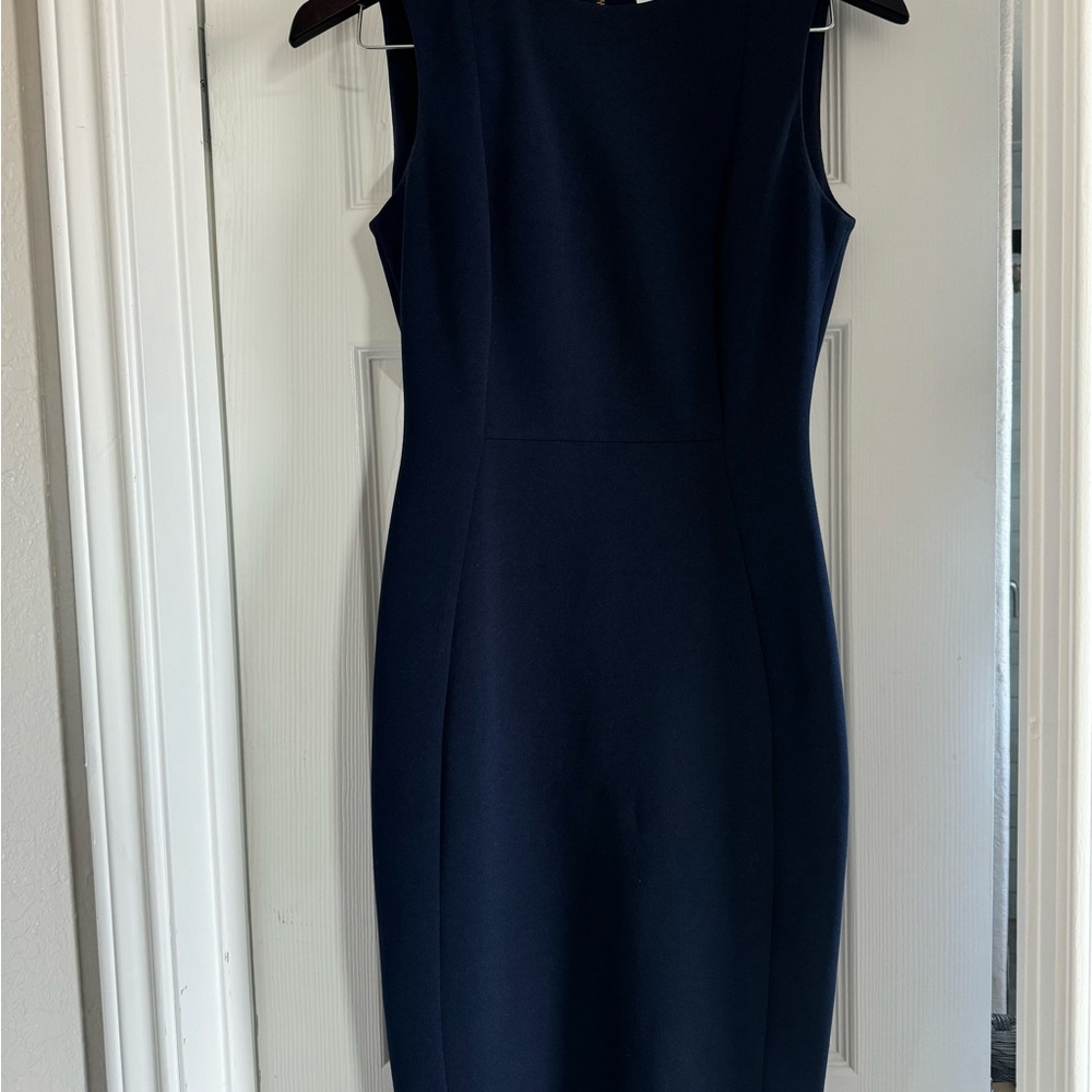 Calvin Klein Collection Dark Blue Mini Dress